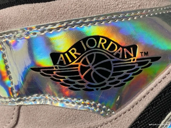 Rep Iridescent Powder Jordan Mid Air Dirty (W) BQ6472-602 1 0729